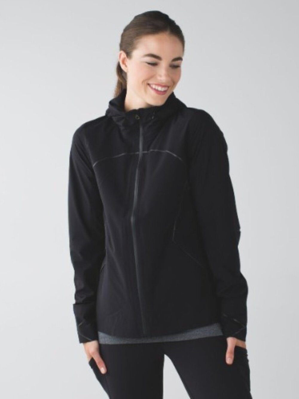 Lululemon Runaway Jacket Black Size 8